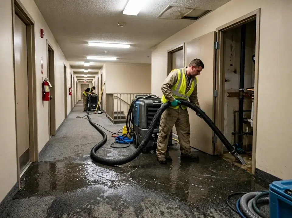 multi-unit-apartment-hallway-f-005 — frequently asked questions, Emergency Burst Pipe Water Extraction & Removal in Leith-Ha…